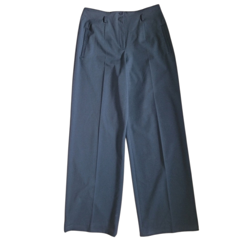 Jones New York Dress Pants Women's Black Wide-Leg